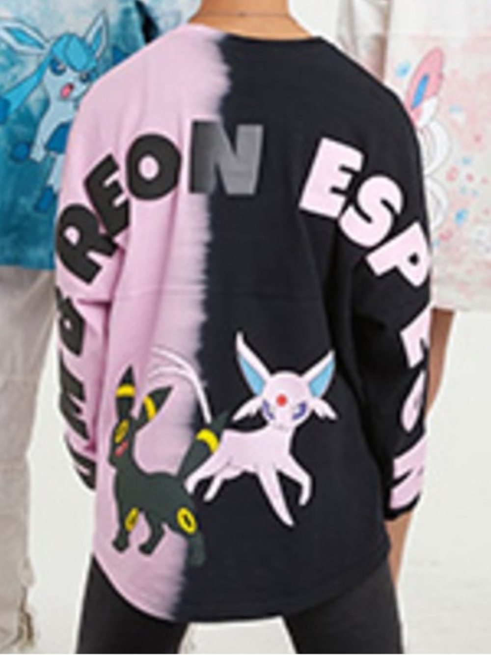 Japan LA x Pokemon Spirit Jersey Umbreon Espeon Eevee Eeveelutions